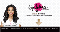Desktop Screenshot of godfidence.com